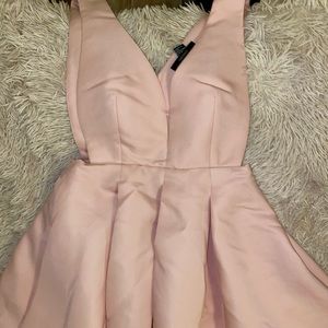 Light pink floral dress